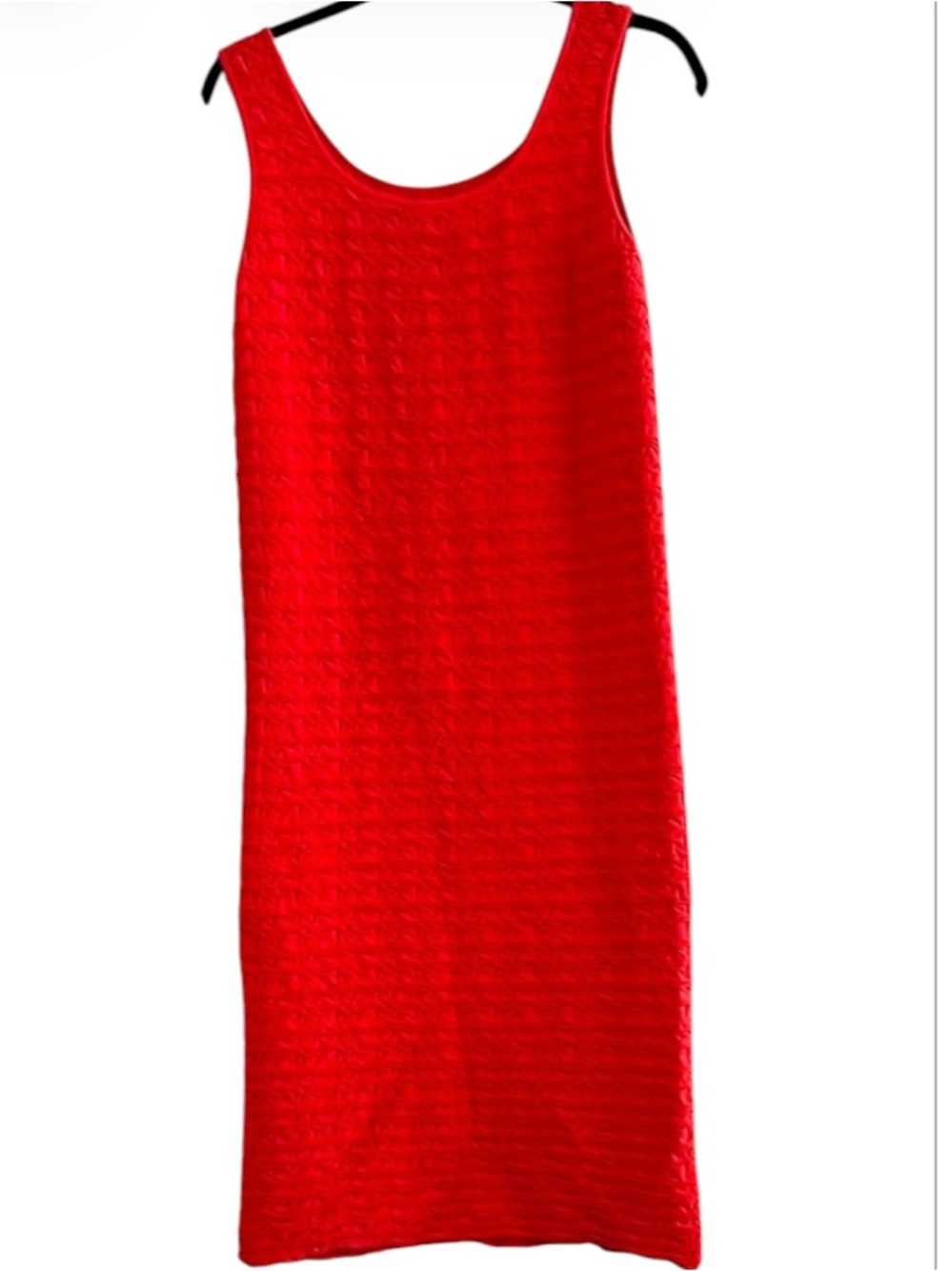 Tees by Tina Tangerine Textured Bodycon Midi Dress OSFM